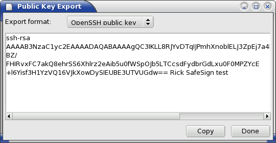 Public key export, OpenSSH style